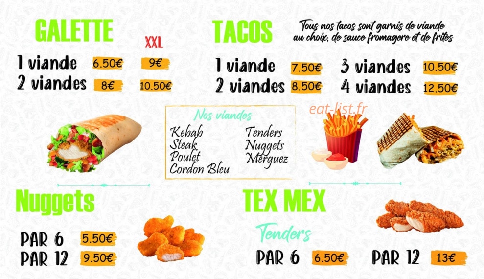 Mc Amine — carte page 2