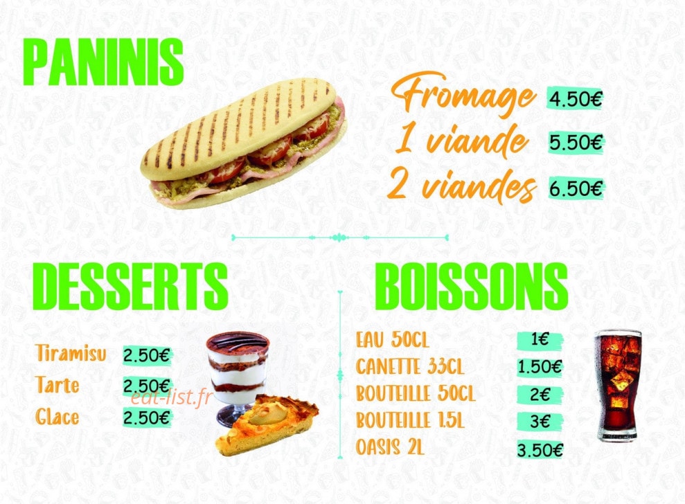 Mc Amine — carte page 4