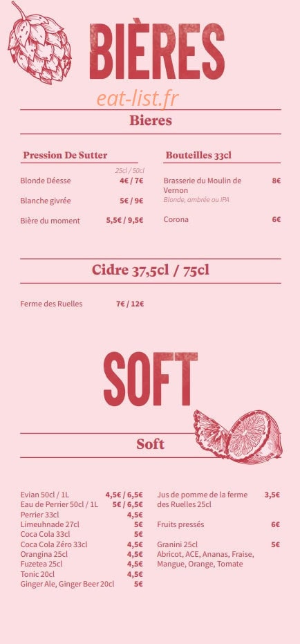 Les Hortensias — carte page 6