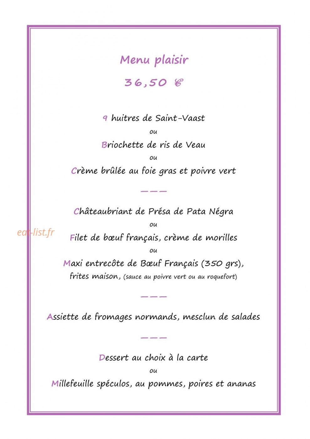 Les 3 Etangs — carte page 8