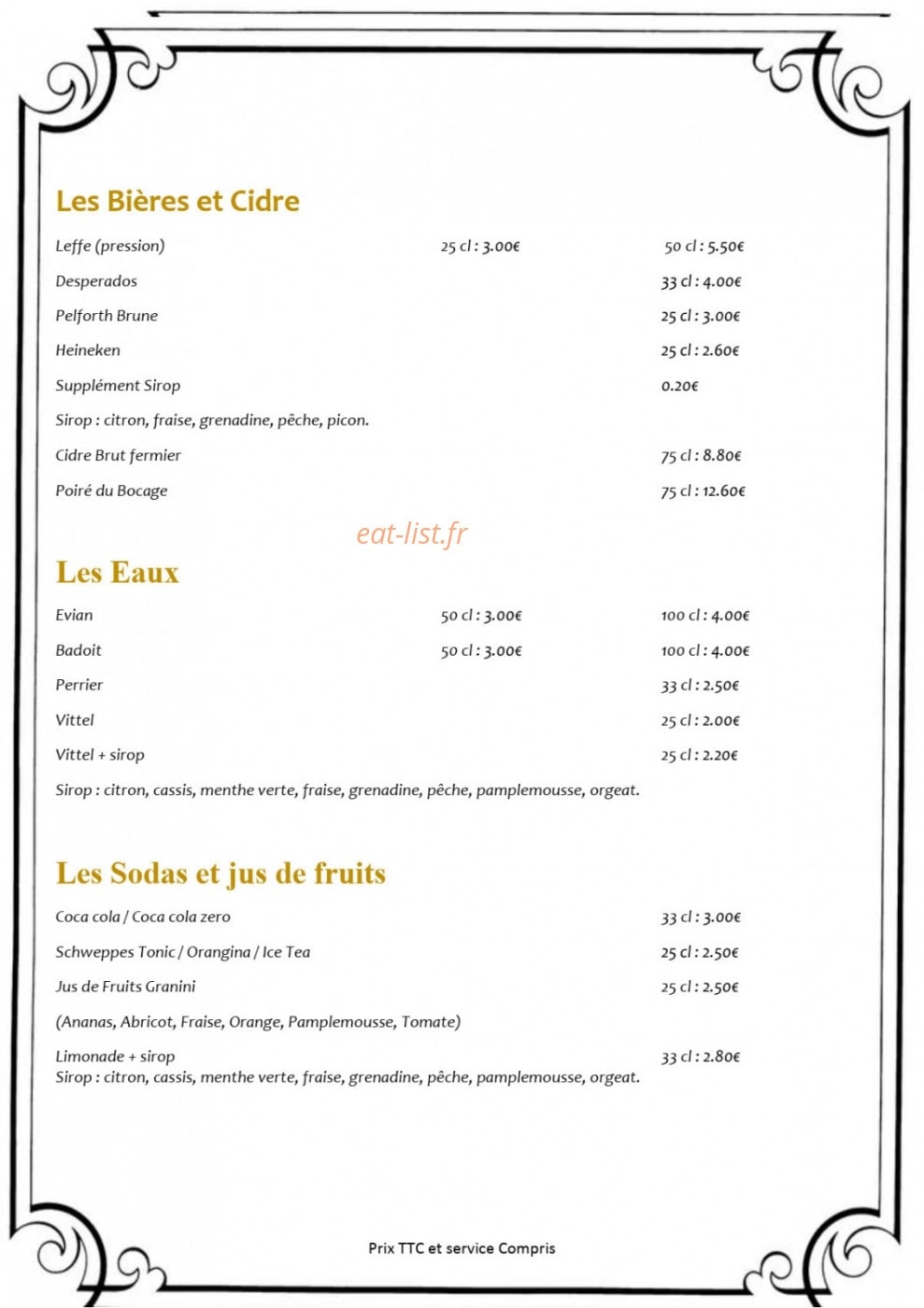 Le barilois — carte page 2
