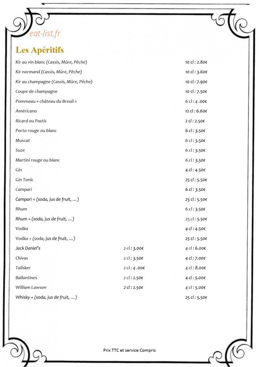 Le barilois — carte page 1