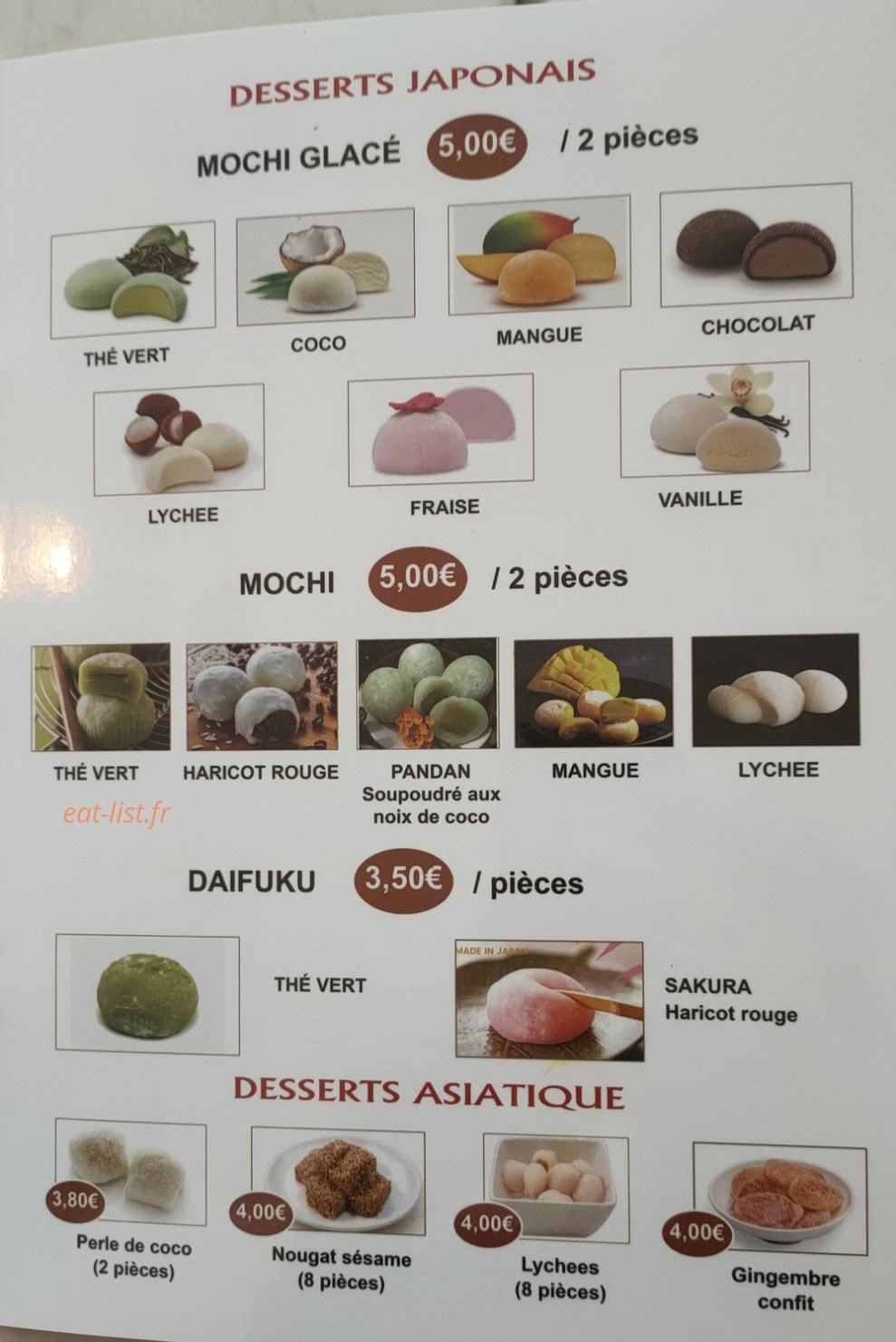 Moshimo — carte page 5