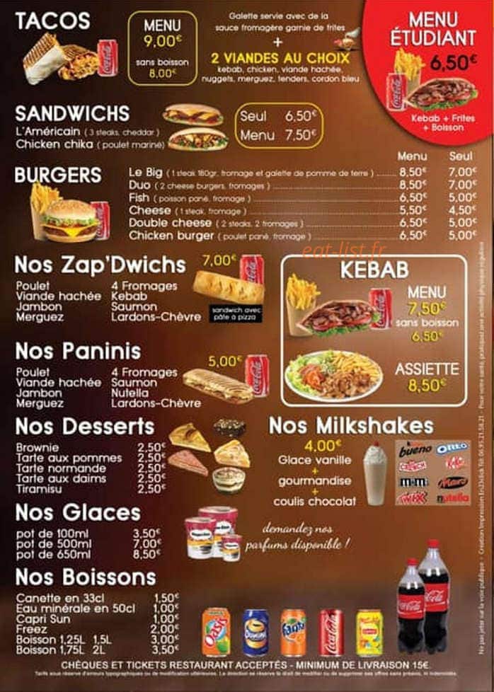 So’Food — carte page 4