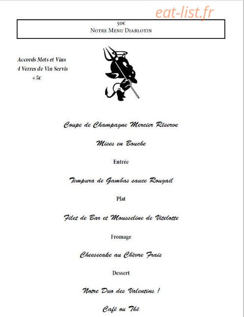 L'Olive Verte — carte page 1