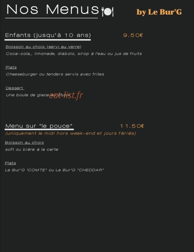 Le Bur'G — carte page 4