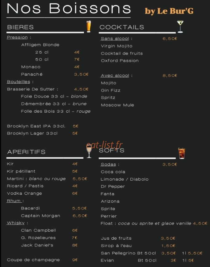 Le Bur'G — carte page 5