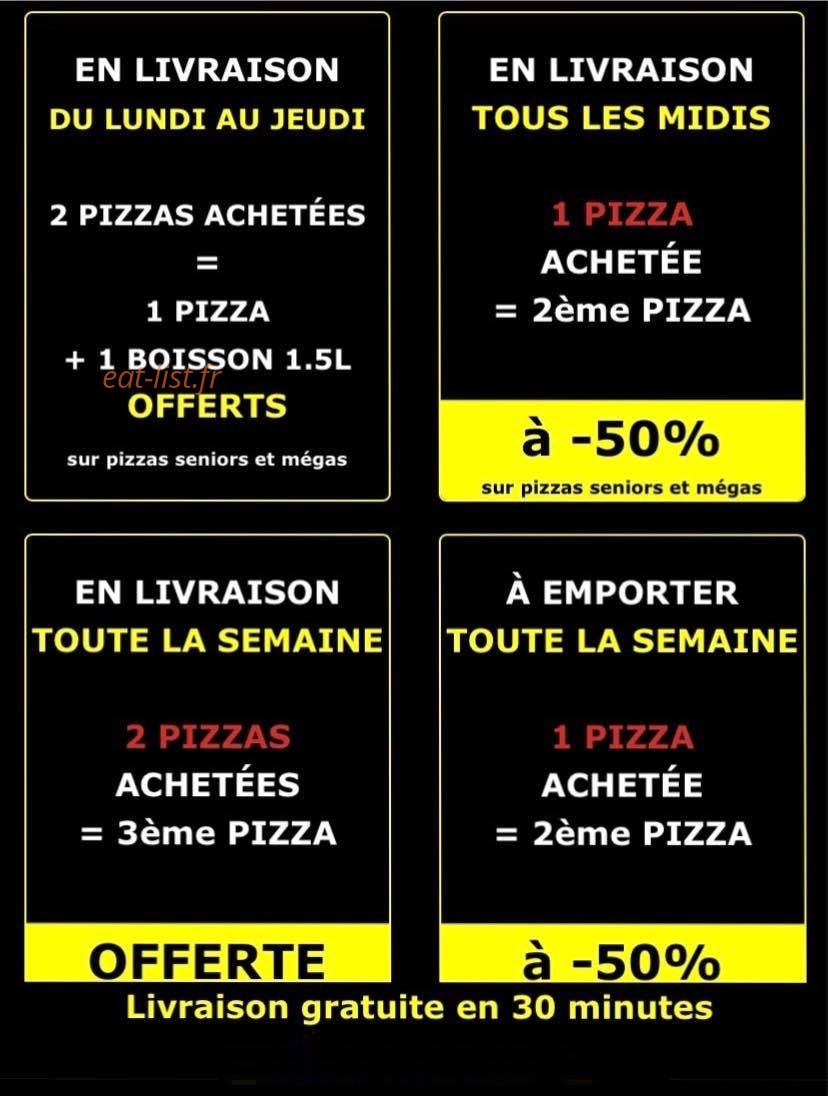 Pizza Manhattan — carte page 2