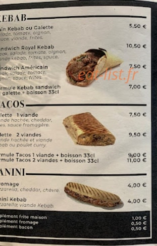 L'Escale — carte page 1