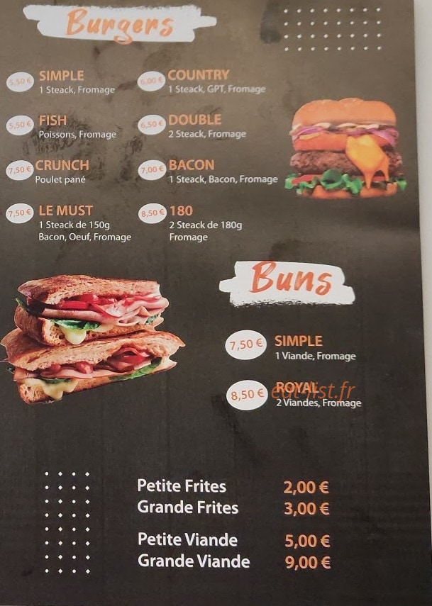 La Palmeraie — carte page 3