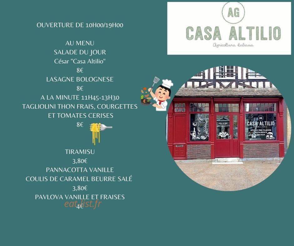 Casa Altilio — carte page 1