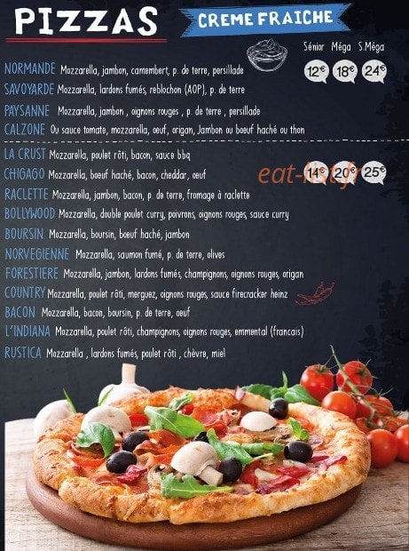 Pizza Crust — carte page 5