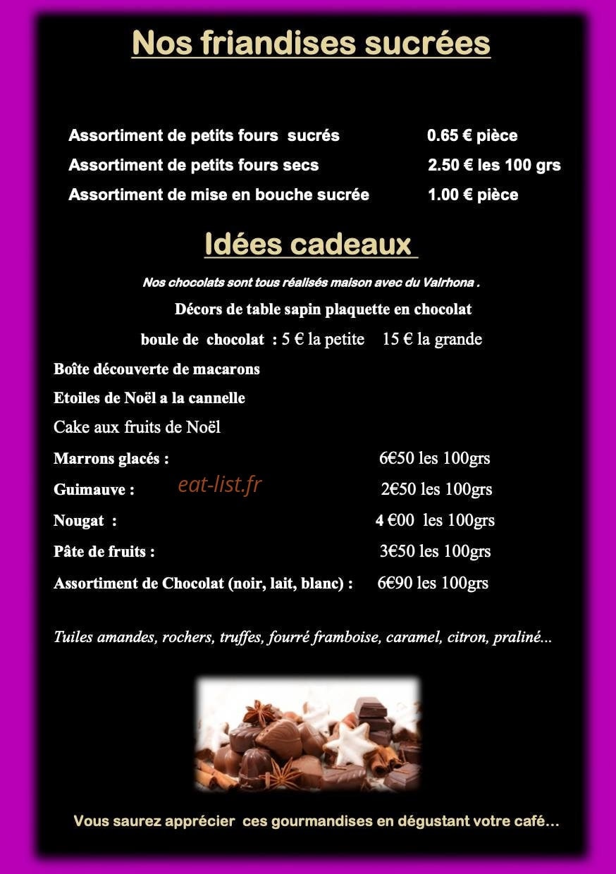 Au péché véniel — carte page 1