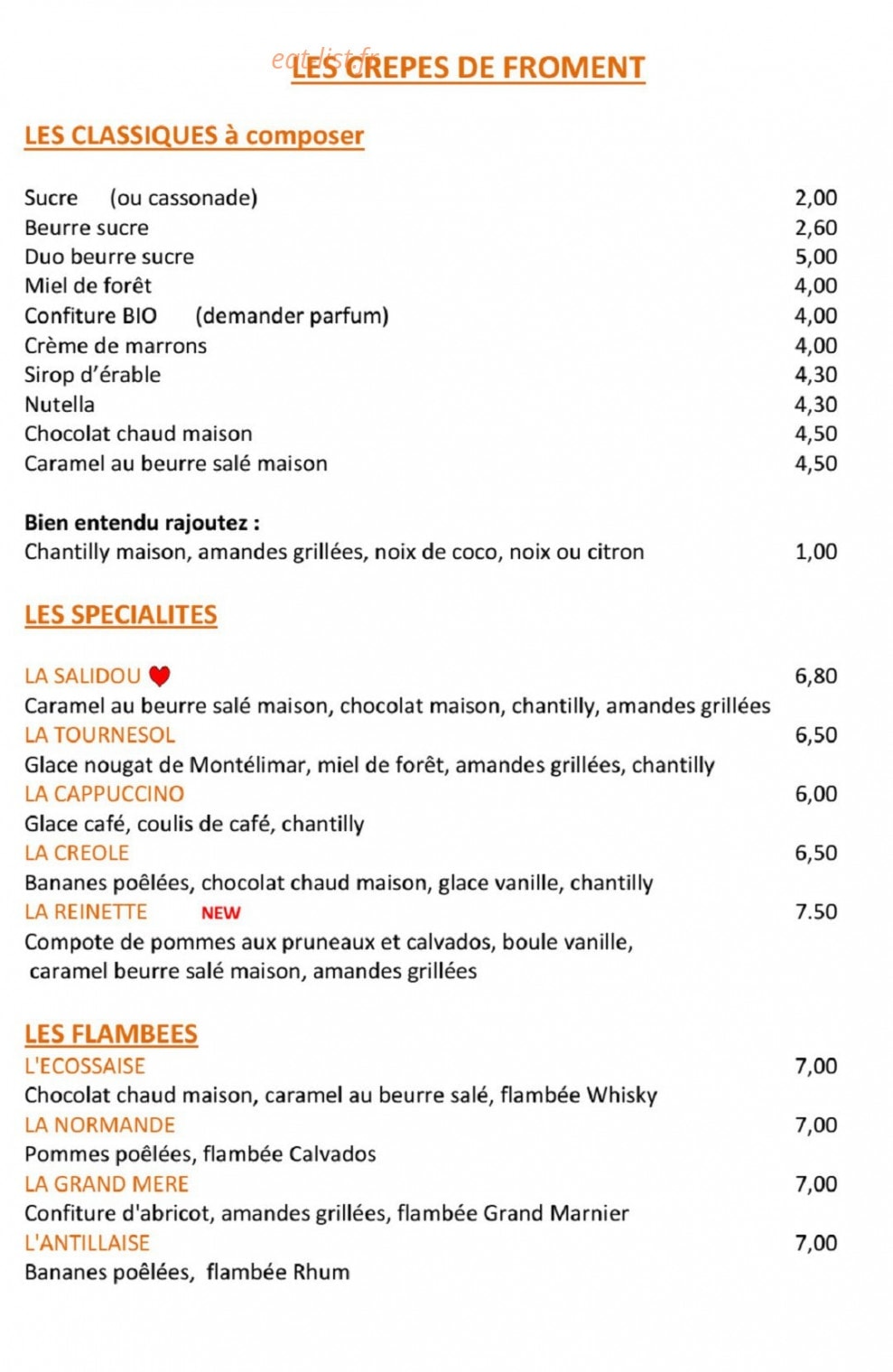 Fleur de seine — carte page 2