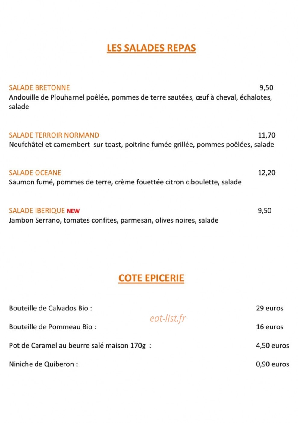 Fleur de seine — carte page 3