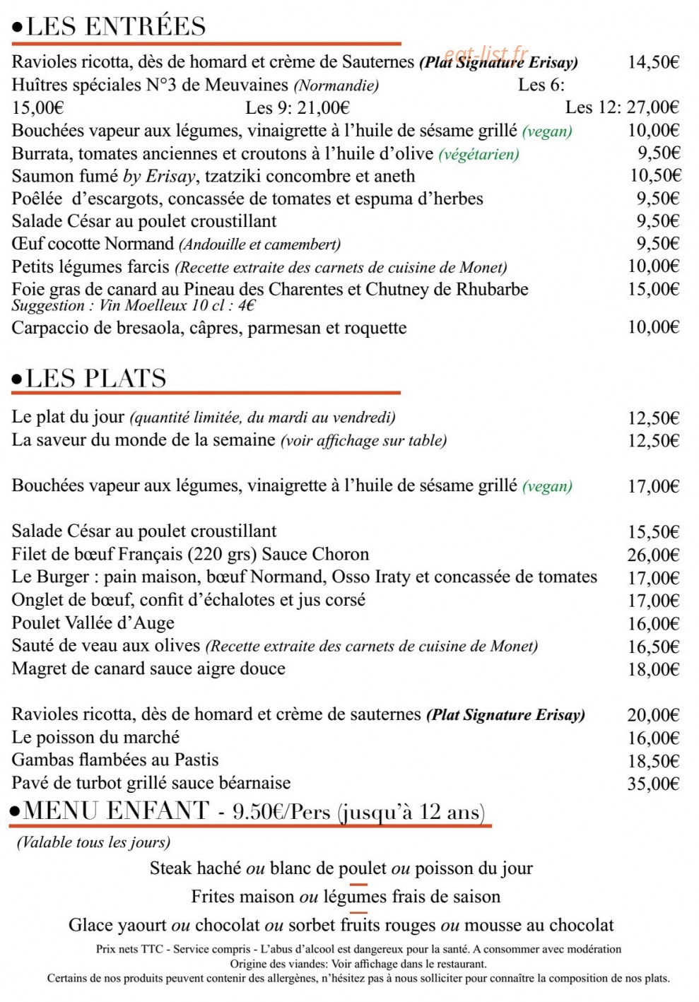 L'estampille — carte page 2