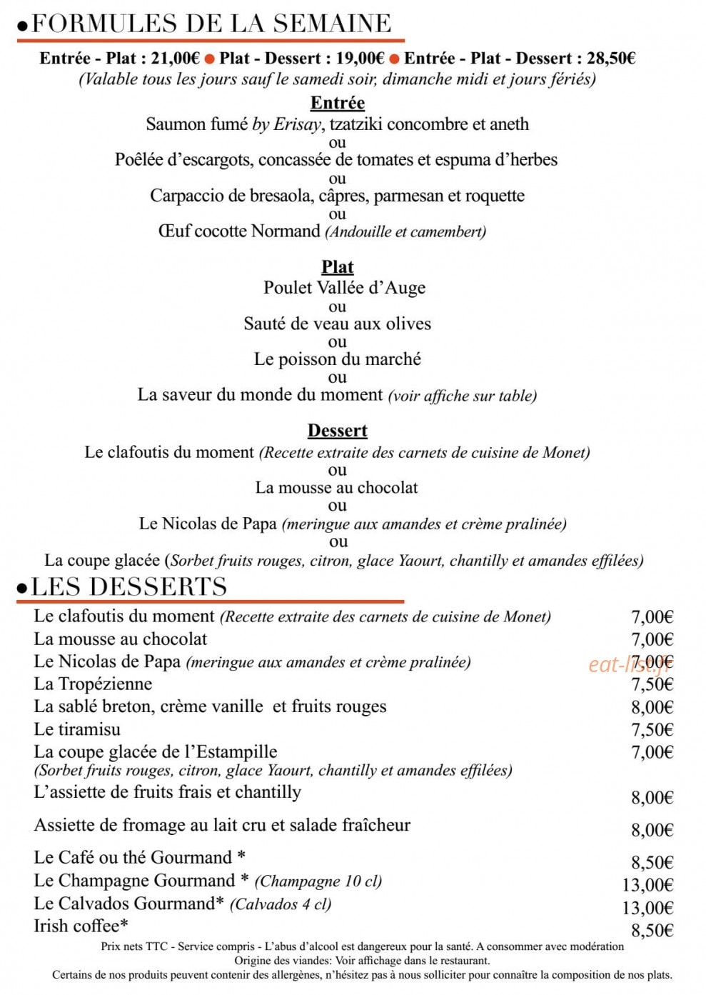 L'estampille — carte page 4