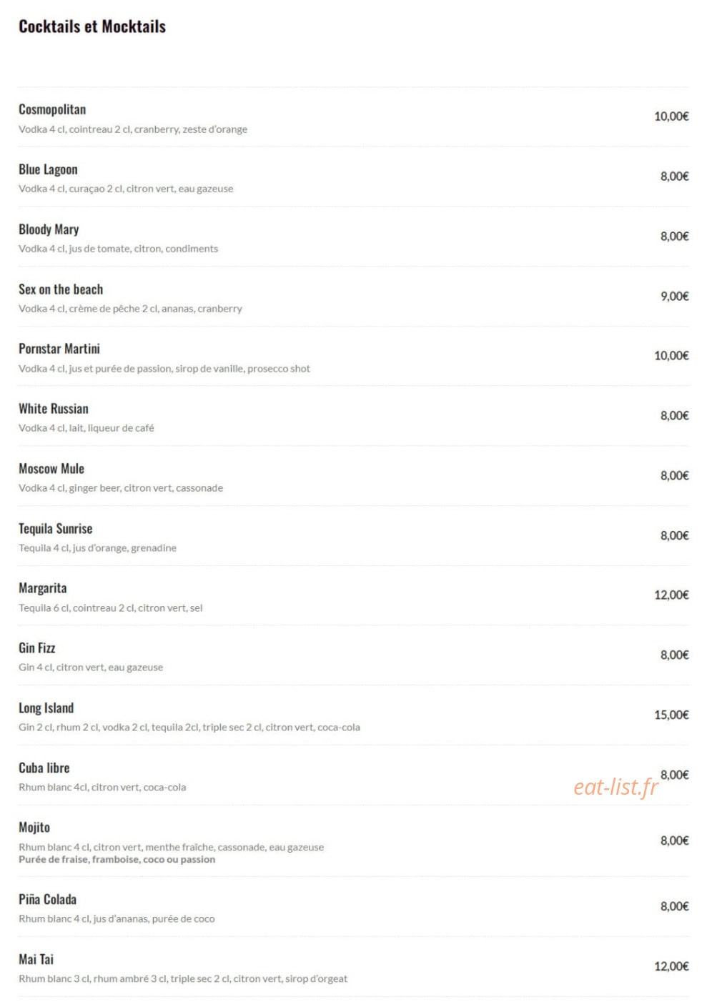 La Base — carte page 6
