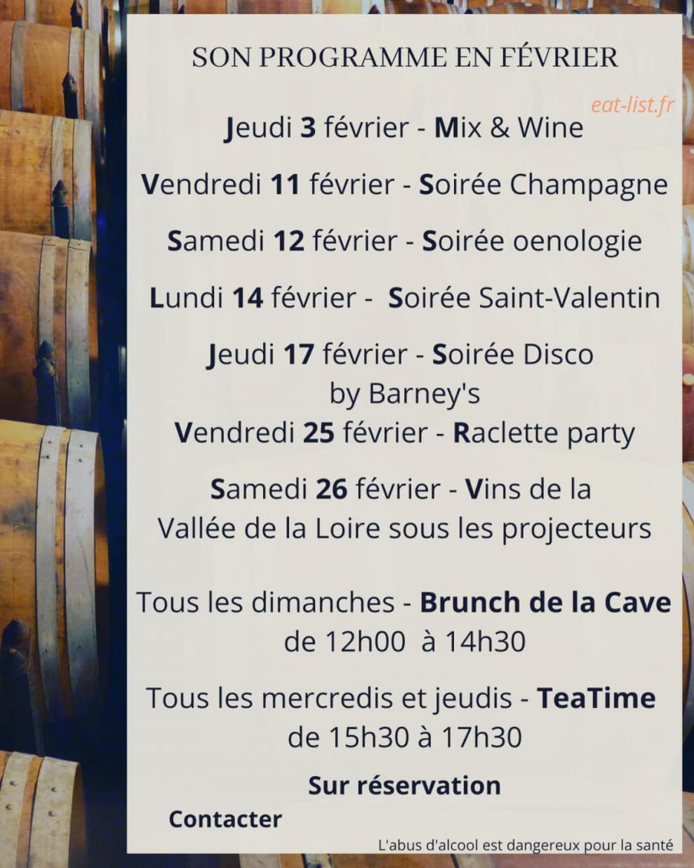 La Cave du Bon Tanin — carte page 3