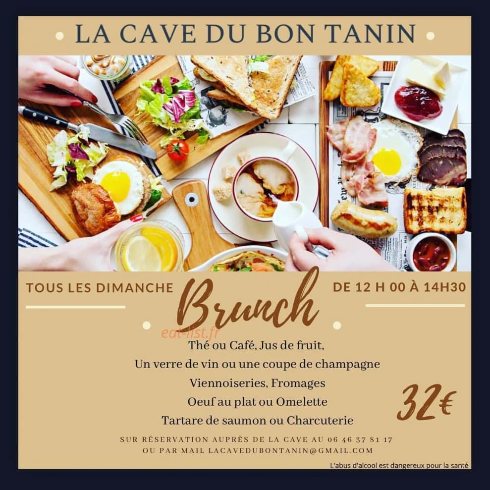 La Cave du Bon Tanin — carte page 2