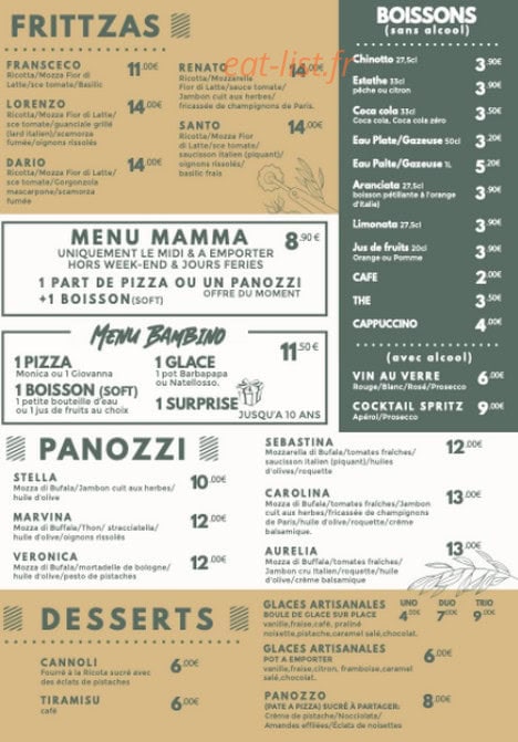 Mamma Mita — carte page 2