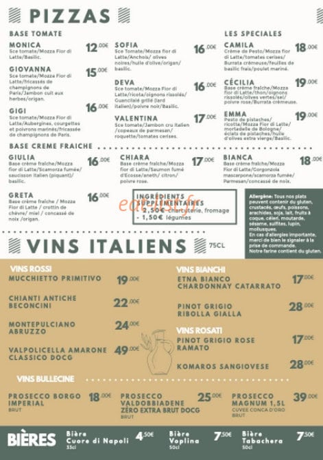 Mamma Mita — carte page 1