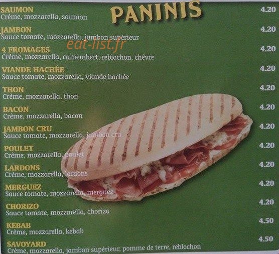 Speedzza kebab — carte page 6