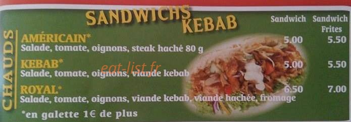 Speedzza kebab — carte page 4