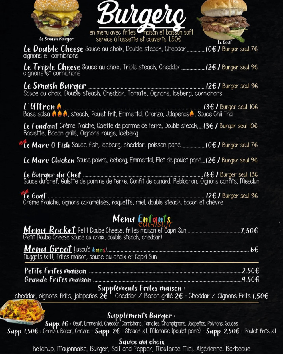 Marvin Crêpes — carte page 6