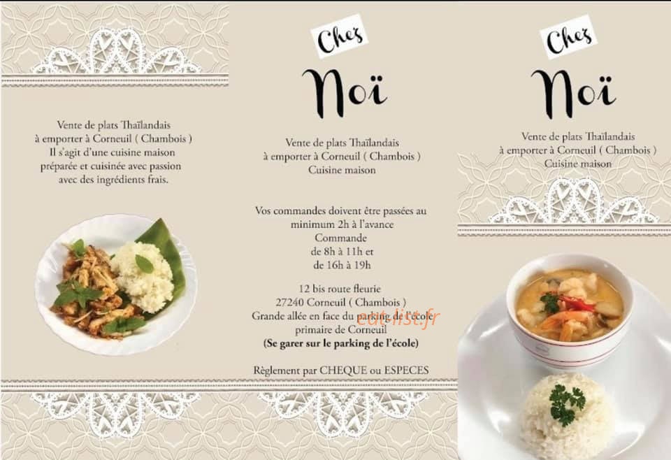 Chez Noï — carte page 2