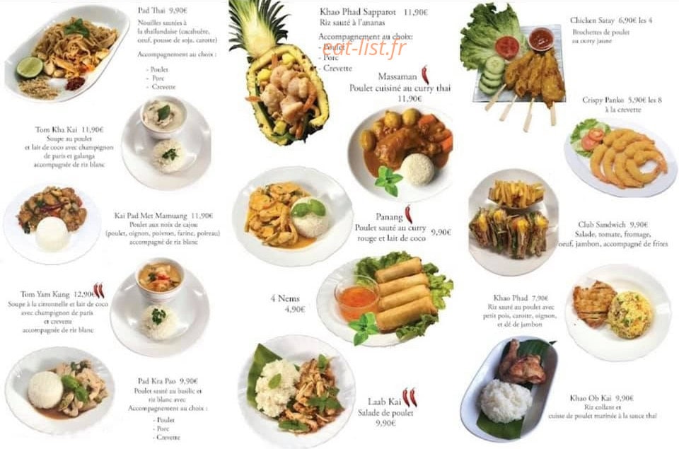 Chez Noï — carte page 1