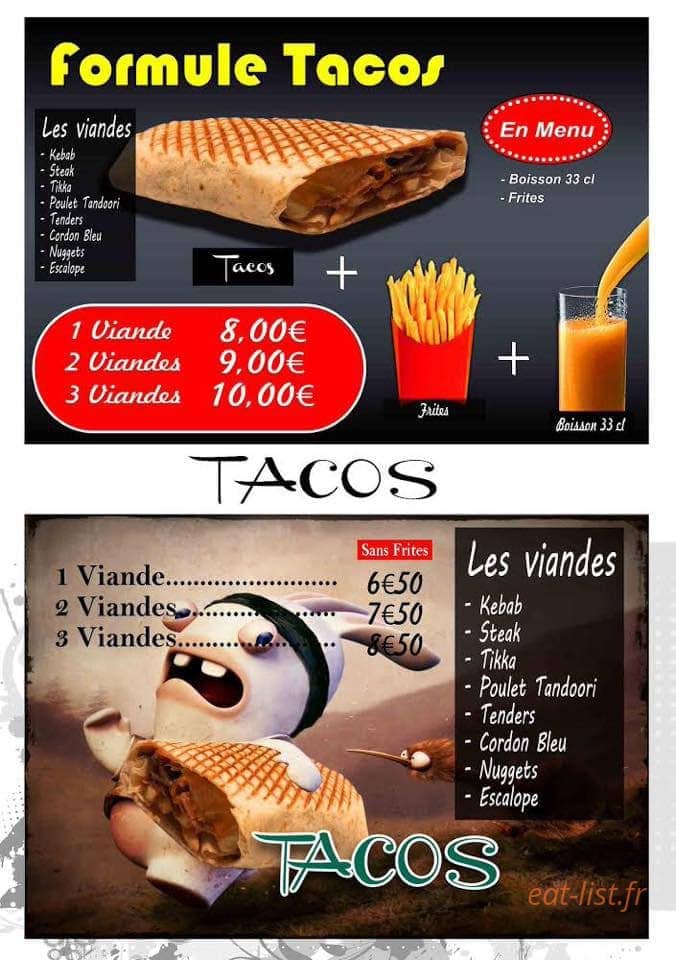 Presto Pizza — carte page 2
