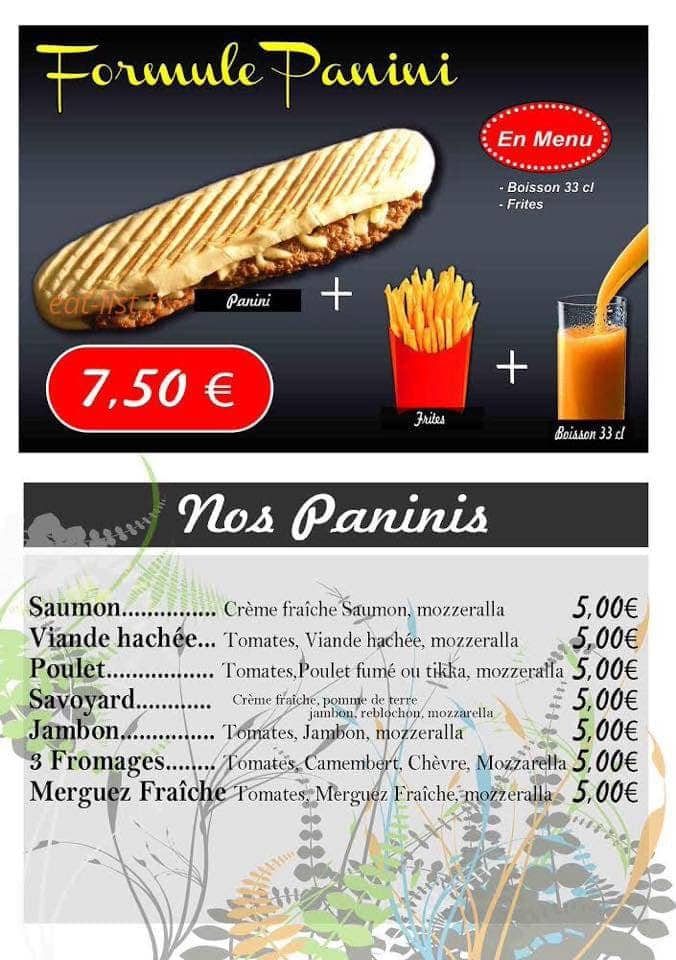 Presto Pizza — carte page 3