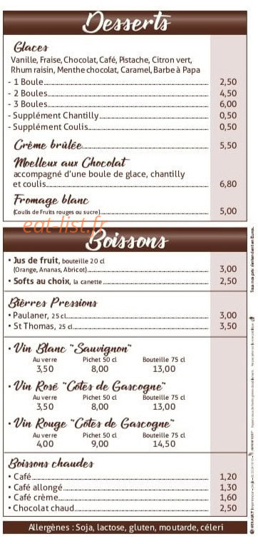 Le Maj' — carte page 3