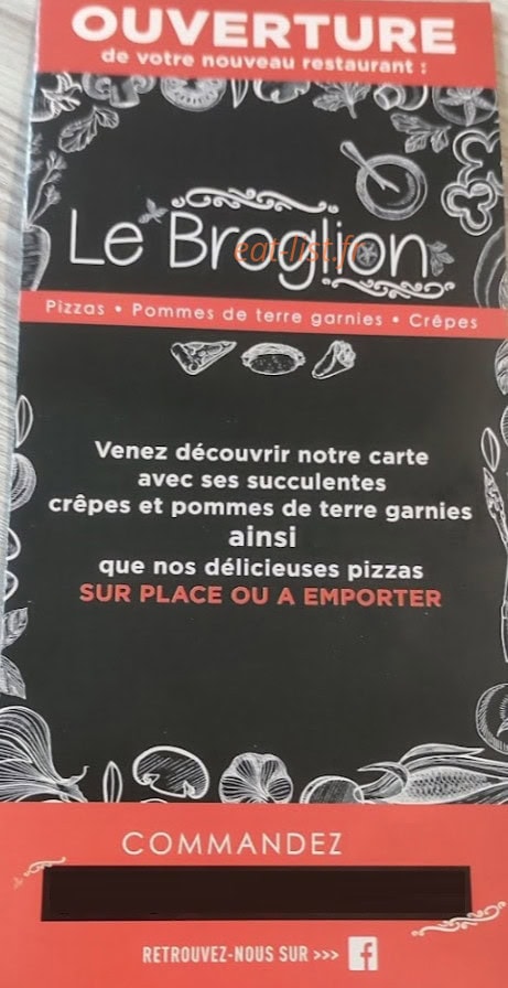 Le broglion — carte page 1