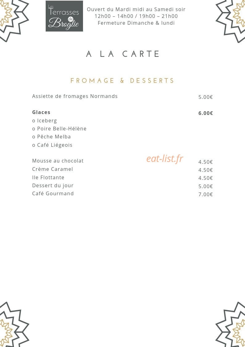 Les Terrasses de Broglie — carte page 4