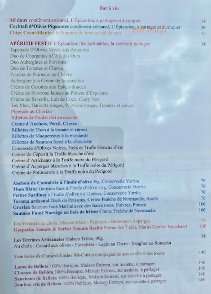 Chant d’ivresse — carte page 1