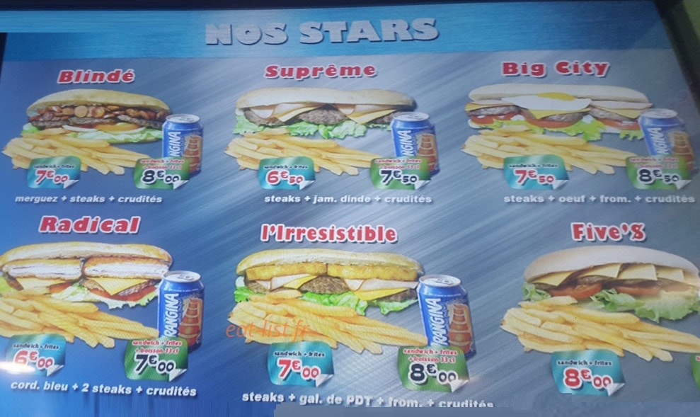 Delice kebab — carte page 3