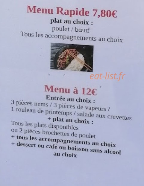 Le Bon-Bon — carte page 1