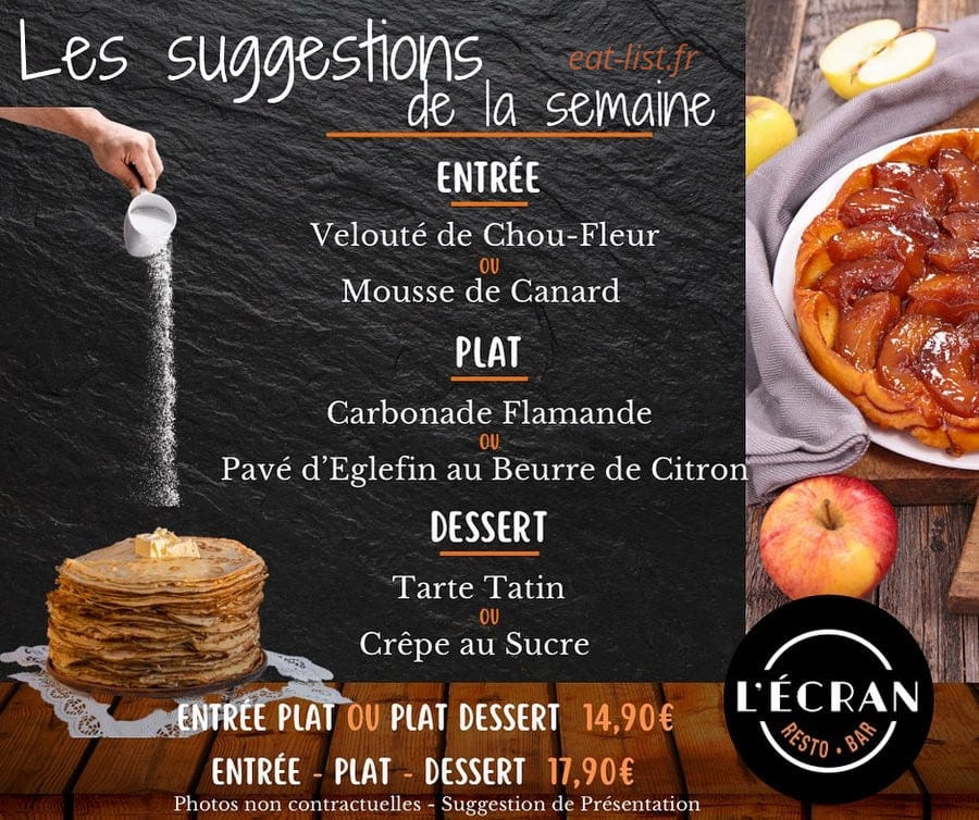 L'écran — carte page 1