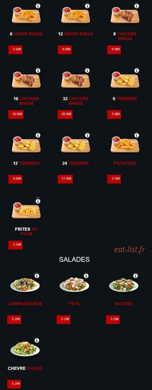Délices Pizza — carte page 9