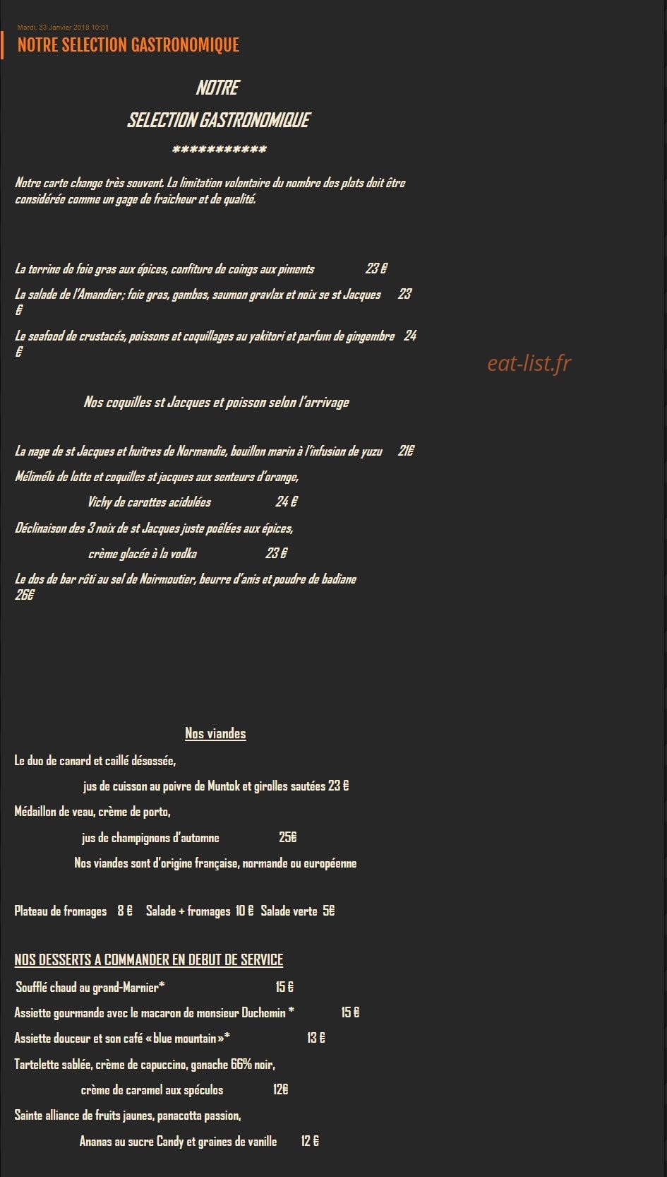 L'Amandier — carte page 3