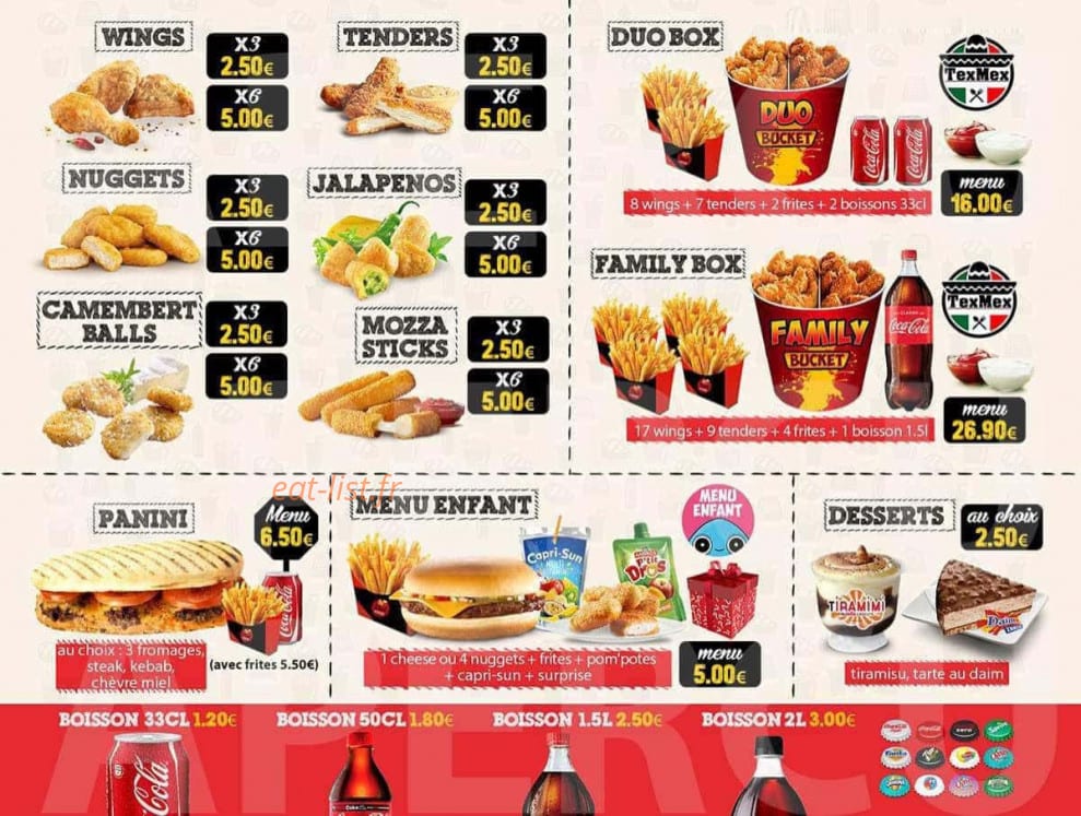 Best Food — carte page 4