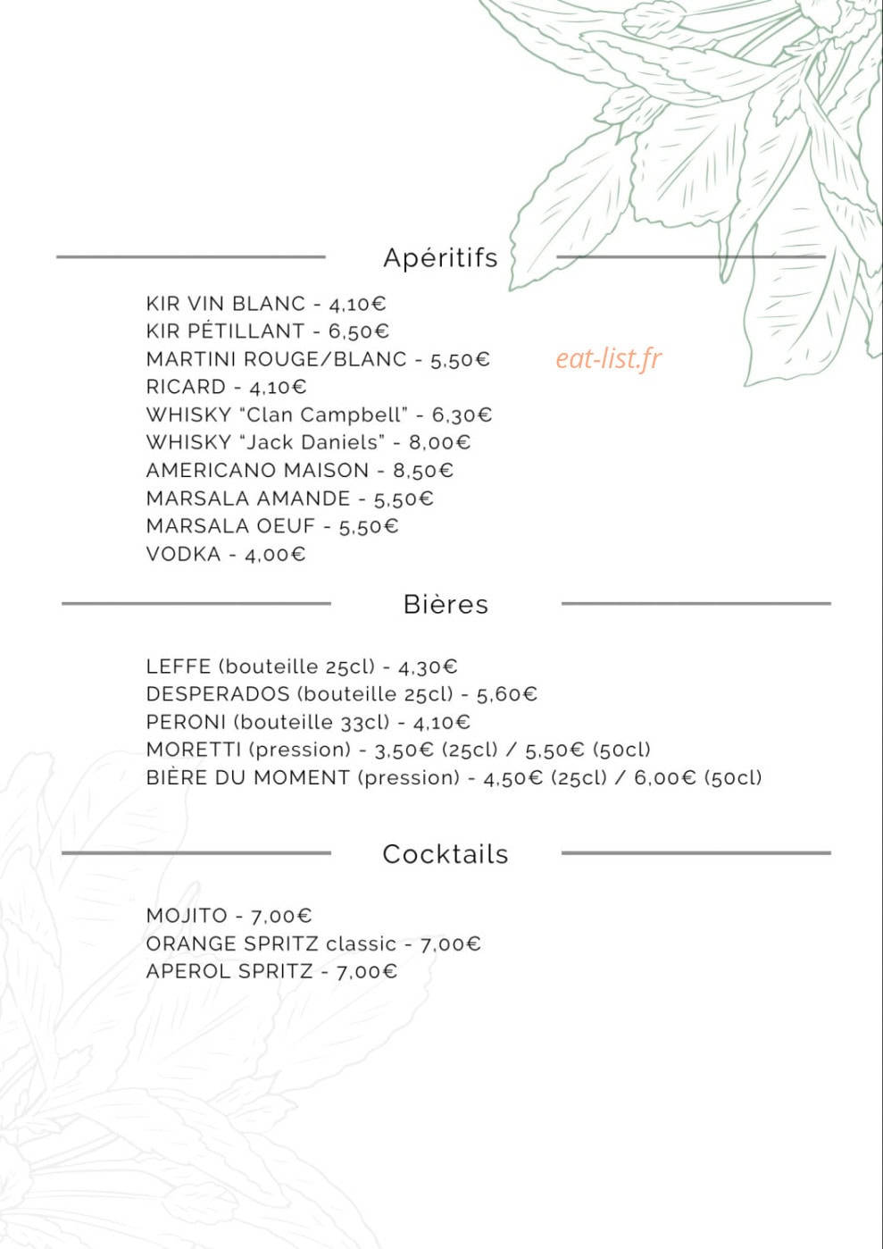 Saint Martin — carte page 6