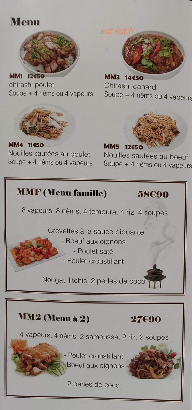 Traiteur asiatique — carte page 4