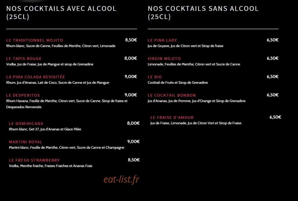 Plaisir gourmand 27 — carte page 7