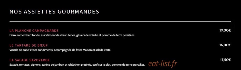 Plaisir gourmand 27 — carte page 3