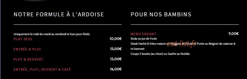 Plaisir gourmand 27 — carte page 5