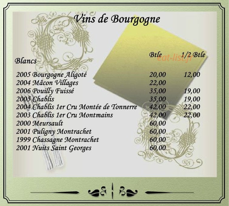 Auberge De L'Andelle — carte page 13