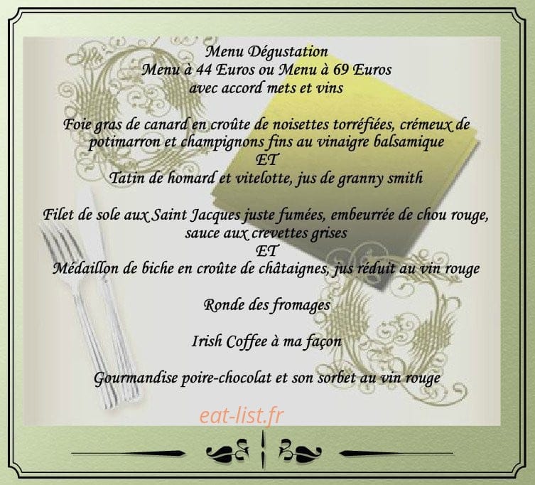 Auberge De L'Andelle — carte page 7